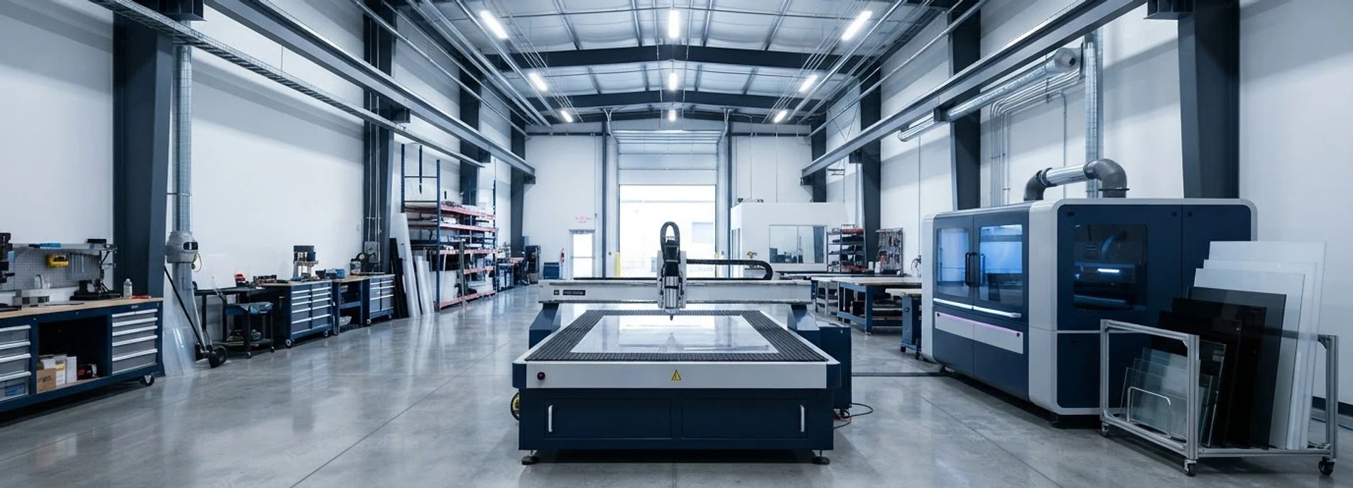 Plastic fabrication workshop
